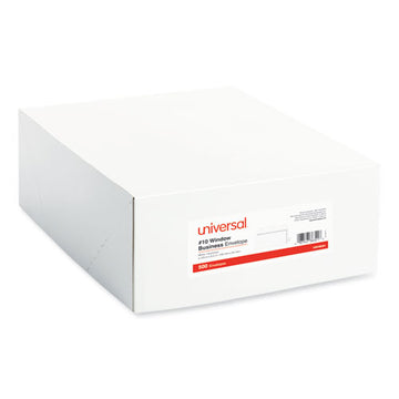 Universal® Business Envelope, #10, Monarch Flap, Gummed Closure, 4.13 X 9.5, White, 500-box freeshipping - TVN Wholesale